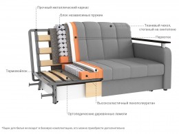 Прямой диван  Лукас /  Люкс