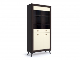 Шкаф-витрина  2-х дв. Модена