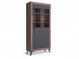 Шкаф-витрина  2-х дв. Модена