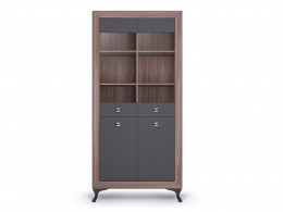 Шкаф-витрина  2-х дв. Модена