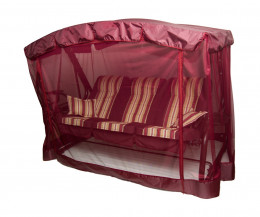 Садовые качели Палермо Премиум бордо