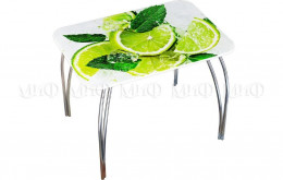 Обеденный стол прямоугольный с фотопечатью