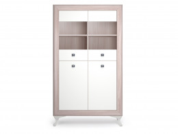 Шкаф-витрина  малая 2-х дв. Модена