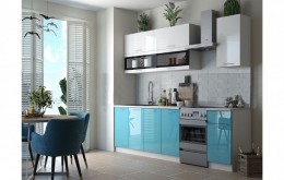 Кухня МДФ Техно 2000 Компоновка №2