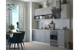 Кухня МДФ Техно 2000 Компоновка №2