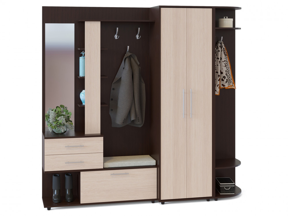 Прихожая в коридор Сокол ВШ-11 + ШО-1 + ШС-1