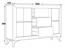 Комод Комодино Модена