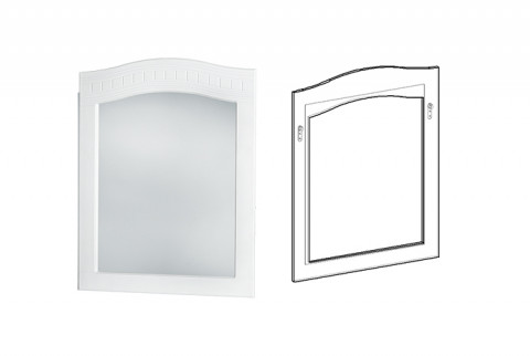 Зеркало Шарлота 70 см