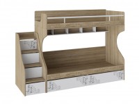 Двухъярусная кровать с приставной лестницей ТриЯ Оксфорд