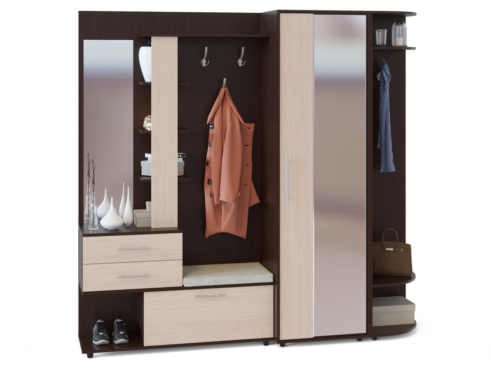 Прихожая в коридор Сокол ВШ-11 + ШО-2 + ШС-1