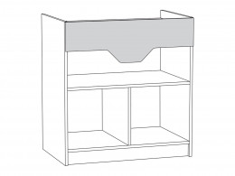 Комод детский   Джуниор