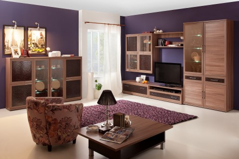 Стенка в гостиную  Парма Люкс К4