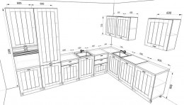 Кухня Мишель 3,6 метра