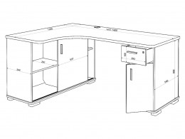 Компьютерный стол СР-140М / -160М