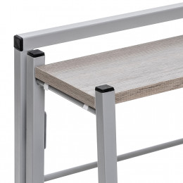 Стеллаж раскладной Leset Пако 800 трапеция