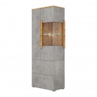 Шкаф-витрина Милана - 2 ящика (левая/правая) 2004М1/2014М1