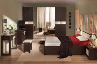 Комплект мебели для спальни Амели Венге К3