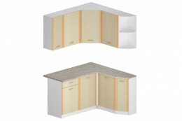 Кухонный гарнитур угловой Столлайн СТЛ.122.00