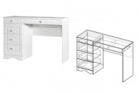 Стол туалетный Шарлота 44 см