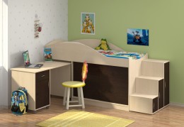 Кровать-чердак Дюймовочка-3