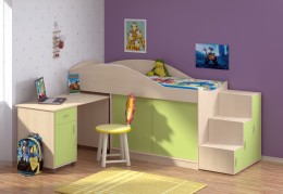 Кровать-чердак Дюймовочка-3