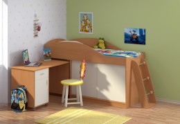 Кровать-чердак Дюймовочка-3