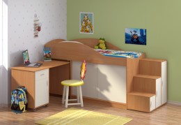 Кровать-чердак Дюймовочка-3