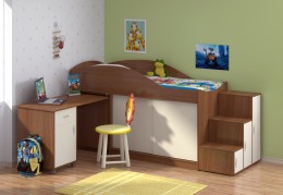 Кровать-чердак Дюймовочка-3