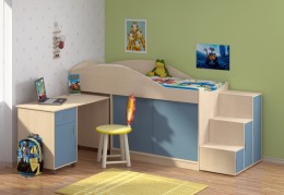 Кровать-чердак Дюймовочка-3