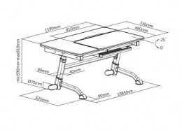 Парта Fun Desk Amare