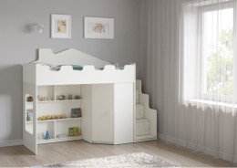 Кровать-домик чердак Легенда 43.2.1