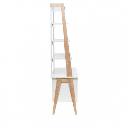 Этажерка широкая Leset "Сканди" с тумбой 2 ящ. (1104)