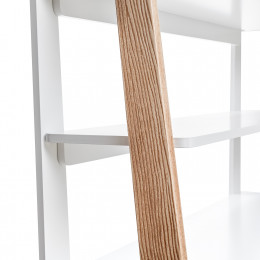 Этажерка широкая Leset "Сканди" с тумбой 2 ящ. (1104)