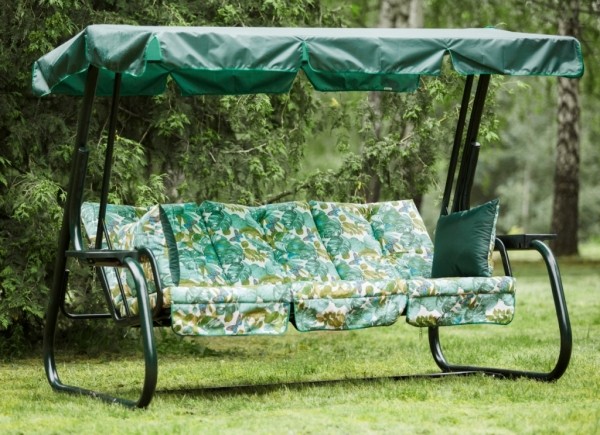 Садовые качели дачные трехместные Родео -2