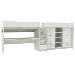 Двухъярусная кровать Л-CE606-604
