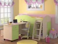 Кровать-чердак Дюймовочка-5.2