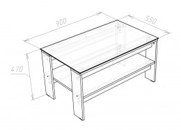 Журнальный столик НК-Мебель Мунго