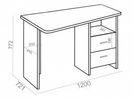 Компьютерный стол Трап120