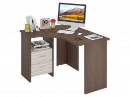 Компьютерный стол  Угл120 с тумбой