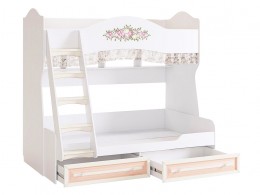 Двухъярусная кровать МебельСон Алиса