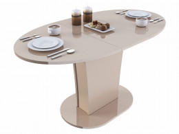 Кухонный стол  обеденный Бергамо 5 (2 NEW) овальный