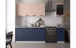 Кухня МДФ Техно 2000 компоновка №3