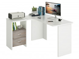 Компьютерный стол  Угл130 с тумбой