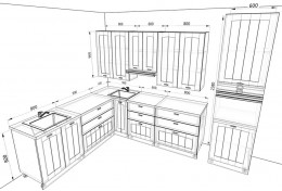 Кухня Мишель 2,9 метра