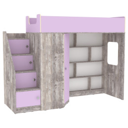 Кровать чердак Л-В602.3