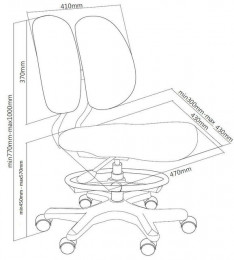 Детское компьютерное кресло Fun Desk SST6