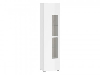 Шкаф-витрина НК-Мебель СИДНЕЙ - Белый/Дуб Серый . 71270135