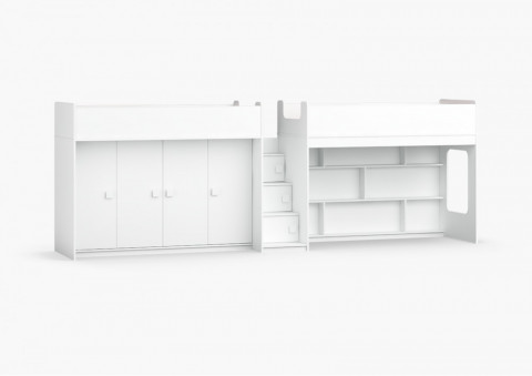 Двухъярусная кровать Легенда 43.5.5