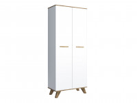 Распашной шкаф для одежды 800 Вега Скандинавия