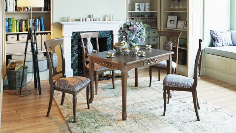 Обеденная группа для столовой и гостиной Бристоль Т1 + Денвер Тип 